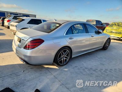 Trzecie zdjęcie samochodu z tyłu: 2020 MERCEDES-BENZ S 560 4MATIC VIN:W1KUG8GB0LA528919 - miniatura
