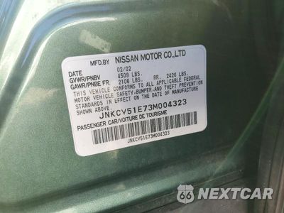 Zdjęcie 12 z 12 samochodu: 2003 INFINITI G35 BASE VIN:JNKCV51E73M004323 - miniatura
