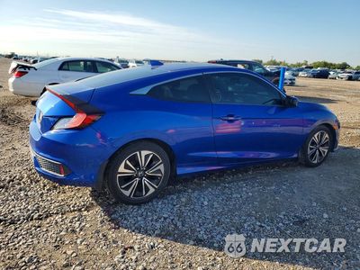 Trzecie zdjęcie samochodu z tyłu: 2017 HONDA CIVIC EXL VIN:2HGFC3B72HH358495 - miniatura