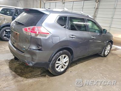 Trzecie zdjęcie samochodu z tyłu: 2014 NISSAN ROGUE SV VIN:5N1AT2ML9EC873100 - miniatura