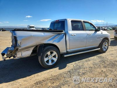 Trzecie zdjęcie samochodu z tyłu: 2014 RAM 1500 SPORT VIN:1C6RR7MT4ES213174 - miniatura