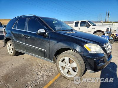 Czwarte zdjęcie samochodu z boku: 2010 MERCEDES-BENZ ML 350 4MATIC VIN:4JGBB8GB4AA589568 - miniatura
