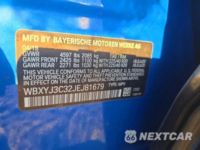 Zdjęcie 13 z 13 samochodu: 2018 BMW X2 SDRIVE28I VIN:WBXYJ3C32JEJ81679 - miniatura