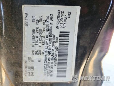 Zdjęcie 12 z 12 samochodu: 1998 TOYOTA TACOMA V6 VIN:4TAVN52N3WZ172729 - miniatura