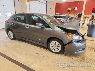 Czwarte zdjęcie samochodu z boku: 2019 NISSAN LEAF S VIN:1N4AZ1CP7KC305799 - miniatura