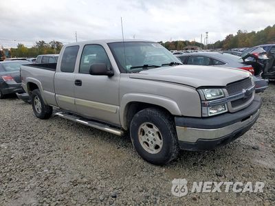 Czwarte zdjęcie samochodu z boku: 2004 CHEVROLET SILVERADO K1500 VIN:2GCEK19T841374563 - miniatura
