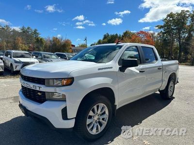 Drugie zdjęcie samochodu z przodu: 2020 CHEVROLET SILVERADO K1500 CUSTOM VIN:1GCUYBEF7LZ103659 - miniatura