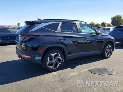 Trzecie zdjęcie samochodu z tyłu: 2022 HYUNDAI TUCSON SEL VIN:KM8JBDA22NU037455 - miniatura