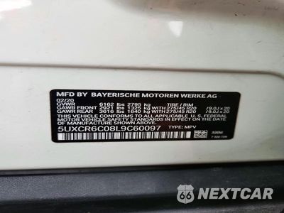Zdjęcie 13 z 13 samochodu: 2020 BMW X5 XDRIVE40I VIN:5UXCR6C08L9C60097 - miniatura