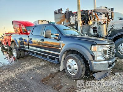 Czwarte zdjęcie samochodu z boku: 2021 FORD F450 SUPER DUTY VIN:1FT8W4DT5MEC46743 - miniatura