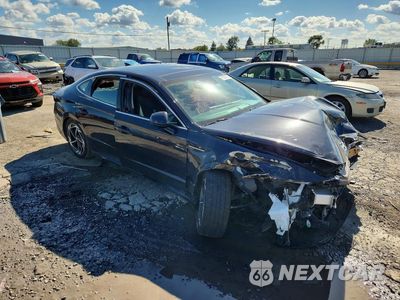 Czwarte zdjęcie samochodu z boku: 2024 HYUNDAI SONATA SEL VIN:KMHL14JA0RA351261 - miniatura