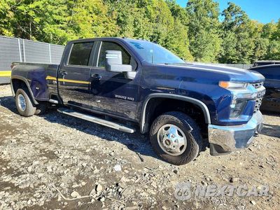 Czwarte zdjęcie samochodu z boku: 2021 CHEVROLET SILVERADO K3500 LT VIN:1GC4YTE73MF316027 - miniatura
