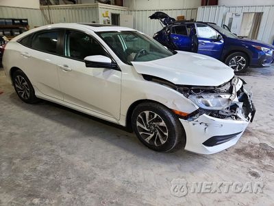 Czwarte zdjęcie samochodu z boku: 2017 HONDA CIVIC EX VIN:19XFC2F79HE229815 - miniatura