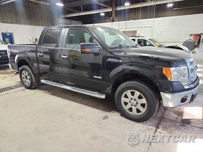 Czwarte zdjęcie samochodu z boku: 2014 FORD F150 SUPERCREW VIN:1FTFW1ET4EKE08174 - miniatura