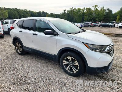 Czwarte zdjęcie samochodu z boku: 2019 HONDA CR-V LX VIN:2HKRW5H31KH404867 - miniatura