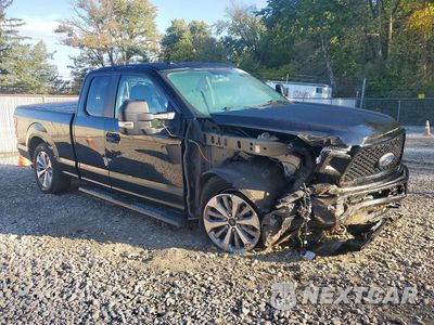 Czwarte zdjęcie samochodu z boku: 2018 FORD F150 SUPER CAB VIN:1FTFX1EG1JFB84297 - miniatura