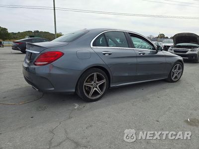 Trzecie zdjęcie samochodu z tyłu: 2018 MERCEDES-BENZ C 300 VIN:55SWF4JB6JU261876 - miniatura
