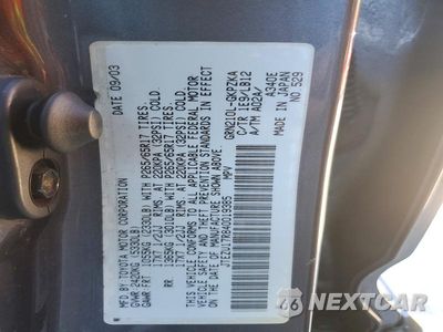 Zdjęcie 12 z 12 samochodu: 2004 TOYOTA 4RUNNER LIMITED VIN:JTEZU17R840019385 - miniatura
