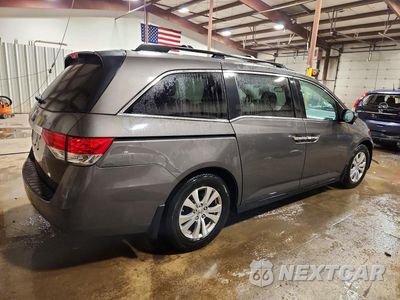 Trzecie zdjęcie samochodu z tyłu: 2015 HONDA ODYSSEY EXL VIN:5FNRL5H61FB030915 - miniatura