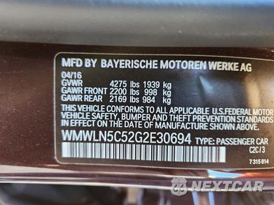 Zdjęcie 12 z 12 samochodu: 2016 MINI COOPER CLUBMAN VIN:WMWLN5C52G2E30694 - miniatura