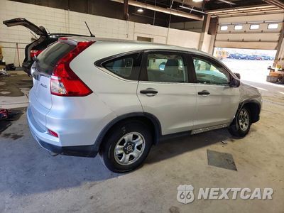 Trzecie zdjęcie samochodu z tyłu: 2015 HONDA CR-V LX VIN:5J6RM4H36FL094548 - miniatura