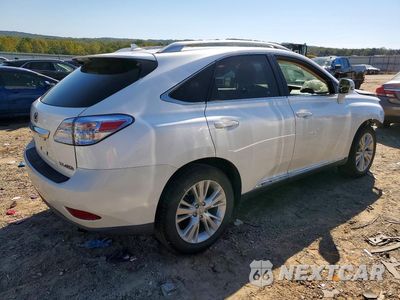 Trzecie zdjęcie samochodu z tyłu: 2010 LEXUS RX 450H VIN:JTJBC1BA0A2019887 - miniatura