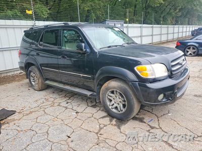 Czwarte zdjęcie samochodu z boku: 2003 TOYOTA SEQUOIA LIMITED VIN:5TDZT38A53S179859 - miniatura