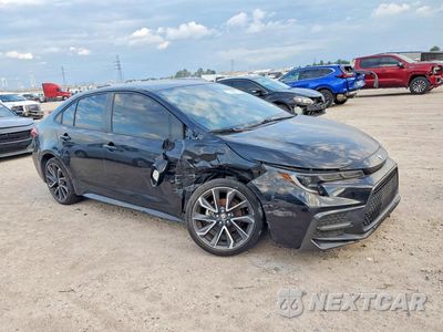 Czwarte zdjęcie samochodu z boku: 2022 TOYOTA COROLLA SE VIN:JTDS4MCEXNJ098029 - miniatura