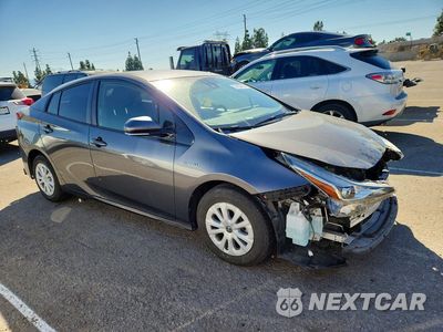 Czwarte zdjęcie samochodu z boku: 2019 TOYOTA PRIUS LE VIN:JTDKARFU6K3093080 - miniatura