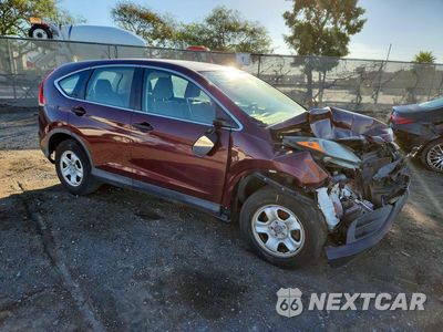 Czwarte zdjęcie samochodu z boku: 2013 HONDA CR-V LX VIN:5J6RM3H35DL016401 - miniatura