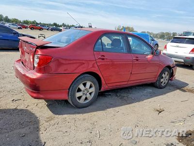 Trzecie zdjęcie samochodu z tyłu: 2004 TOYOTA COROLLA S VIN:2T1BR32EX4C243111 - miniatura