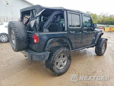 Trzecie zdjęcie samochodu z tyłu: 2015 JEEP WRANGLER UNLIMITED SPORT VIN:1C4BJWDG6FL637935 - miniatura