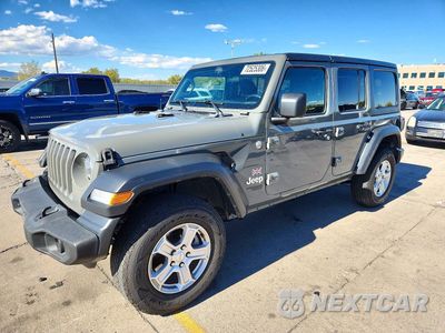 2019 JEEP WRANGLER UNLIMITED SPORT 1C4HJXDGXKW507536 - główne zdjęcie licytacji z USA - miniatura
