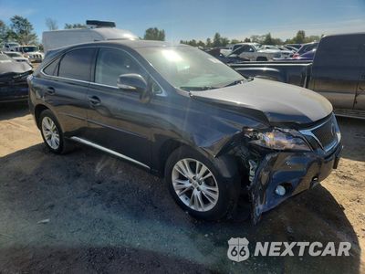 Czwarte zdjęcie samochodu z boku: 2011 LEXUS RX 450H VIN:JTJZB1BA9B2004419 - miniatura