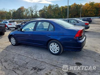 Drugie zdjęcie samochodu z przodu: 2004 HONDA CIVIC LX VIN:2HGES16544H514168 - miniatura