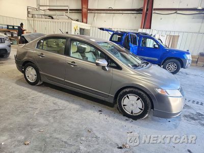 Czwarte zdjęcie samochodu z boku: 2008 HONDA CIVIC HYBRID VIN:JHMFA36268S027574 - miniatura