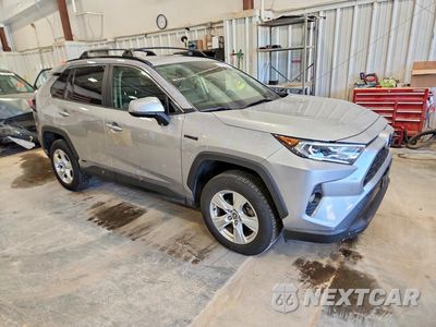 Czwarte zdjęcie samochodu z boku: 2020 TOYOTA RAV4 HYBRID XLE VIN:JTMR6RFVXLD005409 - miniatura