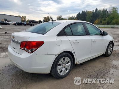 Trzecie zdjęcie samochodu z tyłu: 2014 CHEVROLET CRUZE LS VIN:1G1PA5SG2E7183668 - miniatura