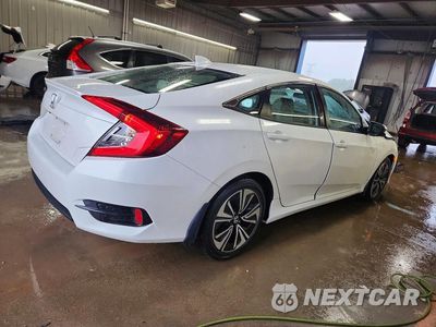 Trzecie zdjęcie samochodu z tyłu: 2016 HONDA CIVIC EX VIN:19XFC1F36GE041405 - miniatura