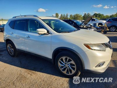 Czwarte zdjęcie samochodu z boku: 2015 NISSAN ROGUE SL VIN:5N1AT2MV2FC904173 - miniatura