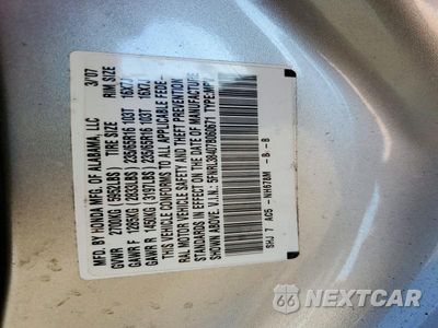 Zdjęcie 13 z 13 samochodu: 2007 HONDA ODYSSEY EX VIN:5FNRL38407B060671 - miniatura