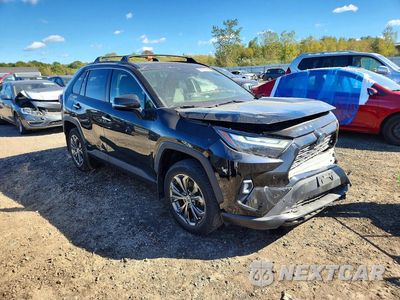 Czwarte zdjęcie samochodu z boku: 2022 TOYOTA RAV4 LIMITED VIN:JTMD6RFV8ND068702 - miniatura