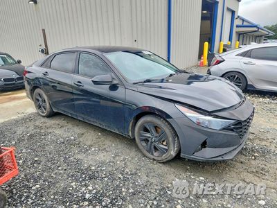 Czwarte zdjęcie samochodu z boku: 2021 HYUNDAI ELANTRA SEL VIN:5NPLM4AG3MH038657 - miniatura