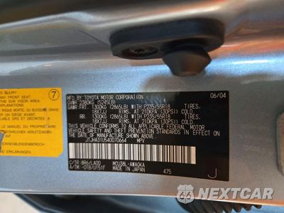 Zdjęcie 14 z 14 samochodu: 2004 LEXUS RX 330 VIN:JTJHA31U540070664 - miniatura