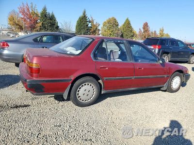 Trzecie zdjęcie samochodu z tyłu: 1990 HONDA ACCORD VIN:JHMCB7643LC025602 - miniatura