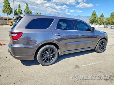 Trzecie zdjęcie samochodu z tyłu: 2020 DODGE DURANGO R/T VIN:1C4SDHCT7LC431391 - miniatura
