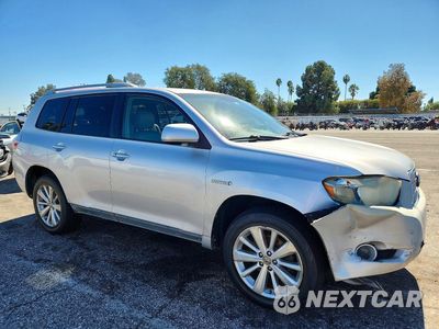 Czwarte zdjęcie samochodu z boku: 2009 TOYOTA HIGHLANDER HYBRID LIMITED VIN:JTEEW44A892030567 - miniatura
