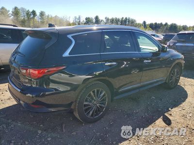 Trzecie zdjęcie samochodu z tyłu: 2020 INFINITI QX60 LUXE VIN:5N1DL0MM7LC531281 - miniatura