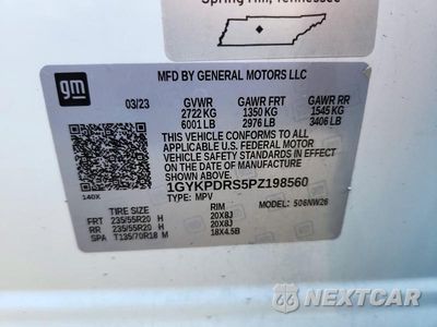Zdjęcie 13 z 13 samochodu: 2023 CADILLAC XT6 PREMIUM LUXURY VIN:1GYKPDRS5PZ198560 - miniatura