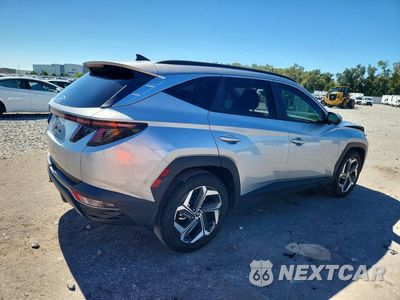 Trzecie zdjęcie samochodu z tyłu: 2024 HYUNDAI TUCSON SEL VIN:5NMJF3DE0RH358366 - miniatura